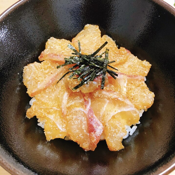 二度楽しめる♪真鯛の漬け丼